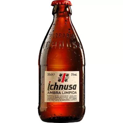 BIRRA ICHNUSA AMBRA LIMPIDA CL.30X24