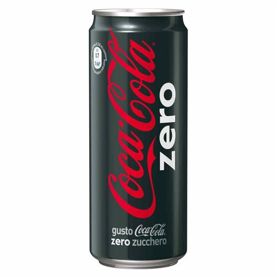 COCA COLA ZERO LATTINA SLEEK CL.33X24