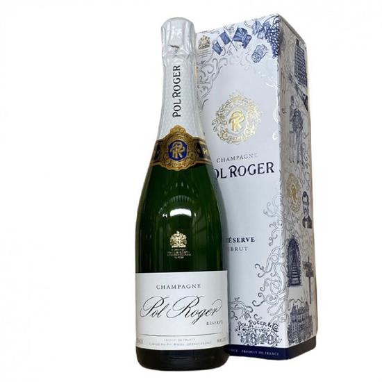 CHAMPAGNE BRUT RESERVE POL ROGER CL.75