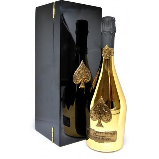 CHAMPAGNE ARMAND DE BRIGNAC GOLD CL.75 CASSA LEGNO