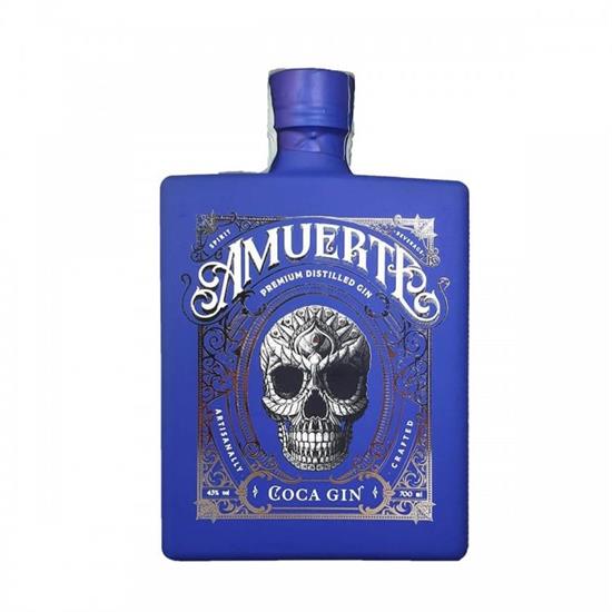 AMUERTE COCA LEAF GIN BLUE CL.70