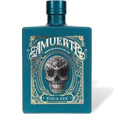 AMUERTE COCA LEAF GIN GREEN CL.70