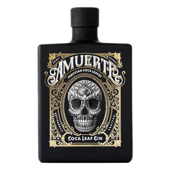 AMUERTE COCA LEAF GIN BLACK CL.70