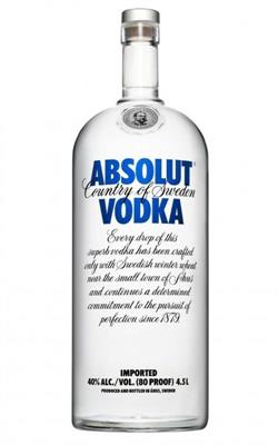 VODKA ABSOLUT CLEAR CL.70