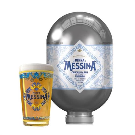 BIRRA MESSINA CRI.SALE FUSTI BLADE PET LT.8